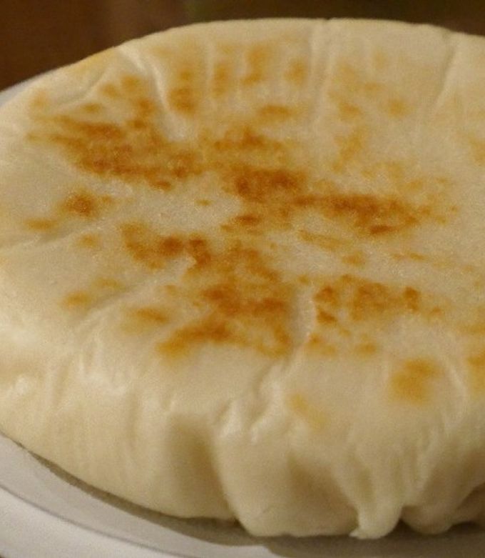 フライパンで作る生米パン♪家のお米使用!-レシピのメイン写真