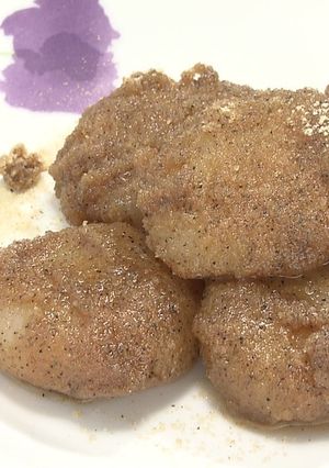 十勝川西長いも③長いも団子-レシピのメイン写真