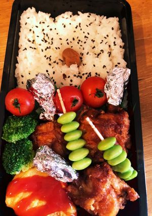 ガッツリチキン棒（高校弁当）-レシピのメイン写真