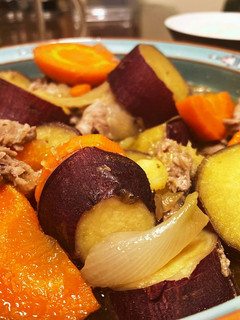 炊飯器★さつまいものスイート肉じゃが-レシピのメイン写真