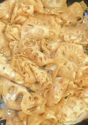 スライスでもシャキシャキ♪蓮根のきんぴら-レシピのメイン写真