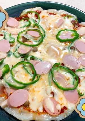 ✩お餅deピザ✩-レシピのメイン写真