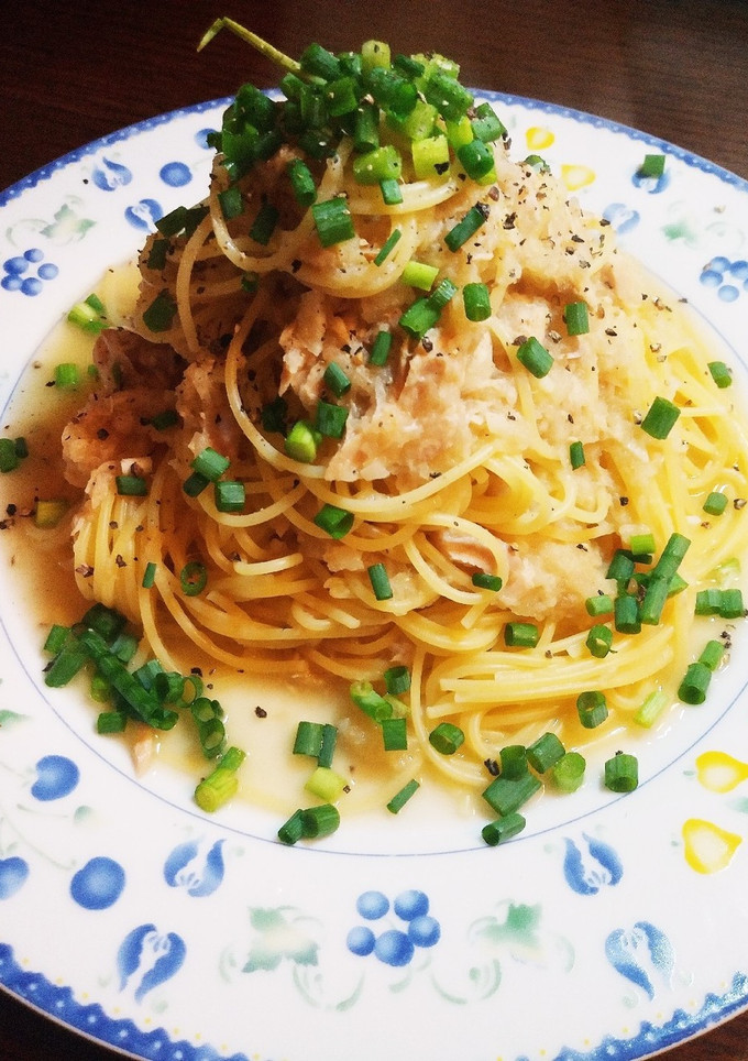 簡単☆ツナと大根おろしの和風パスタ-レシピのメイン写真