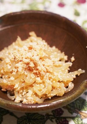 しらたきのタラコ炒め煮-レシピのメイン写真