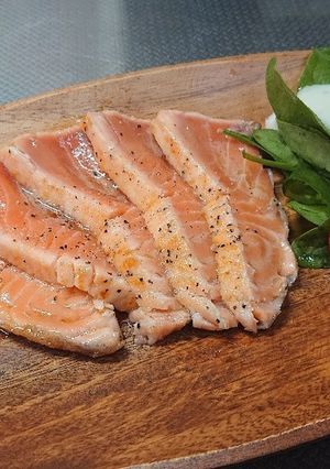 ちょっと豪華に☆サーモンステーキ-レシピのメイン写真