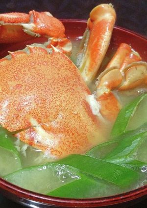 かに汁(ヒラツメガニ編)-レシピのメイン写真
