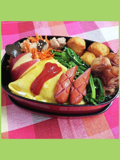 オムライス弁当-レシピのメイン写真