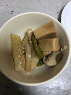 大根と高野豆腐の煮物-レシピのメイン写真