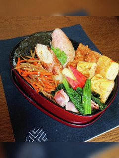 のり鮭弁当-レシピのメイン写真