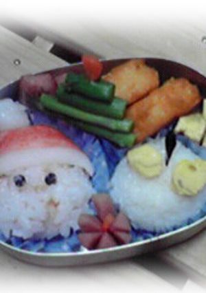 ☆超簡単☆サンタさんおにぎり-レシピのメイン写真
