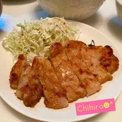รูปของ 【超簡単】豚肉の味噌焼き