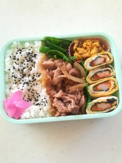 妹の焼肉弁当2021.12.12-レシピのメイン写真