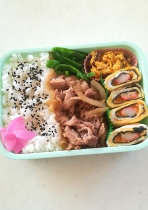 妹の焼肉弁当2021.12.12-レシピのメイン写真