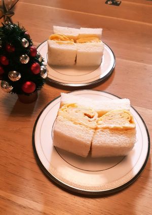簡単♪厚焼き玉子サンド-レシピのメイン写真