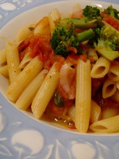 フレッシュトマトとハムのペンネ-レシピのメイン写真