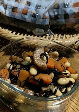わが家の作り置き定番♡ひじきと大豆煮〜-レシピのメイン写真