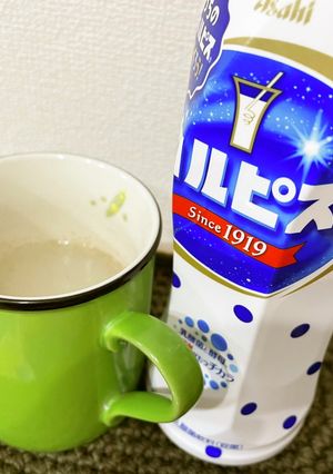 ホット蕎麦湯カルピス-レシピのメイン写真