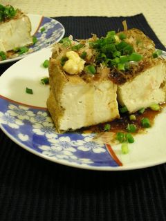 厚揚げのシンプル焼き かつおぶしタップリ-レシピのメイン写真