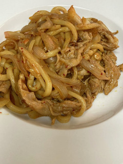 豚キムチの焼きうどん-レシピのメイン写真