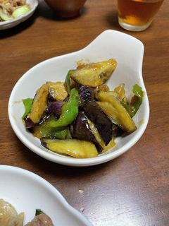 ナスとピーマンのオイスター炒め-レシピのメイン写真