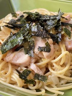 鶏肉と白ネギの柚子胡椒パスタ-レシピのメイン写真