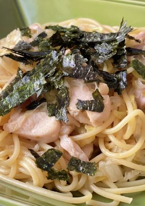 鶏肉と白ネギの柚子胡椒パスタ-レシピのメイン写真