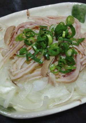 クエの胃袋たまねぎサラダ-レシピのメイン写真