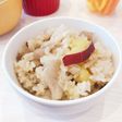 分量メモ:さつまいもと舞茸の炊き込みご飯