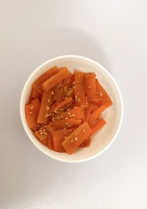 にんじんの焼き肉のたれ煮-レシピのメイン写真