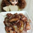 リカちゃん♡イカとねぎの味噌炒め