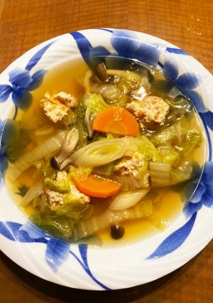わが家の肉団子スープ-レシピのメイン写真