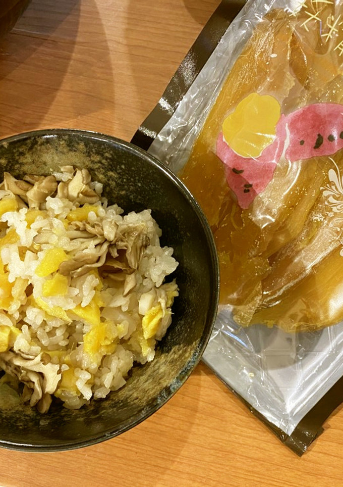 干し芋とれんこんの炊き込みご飯-レシピのメイン写真