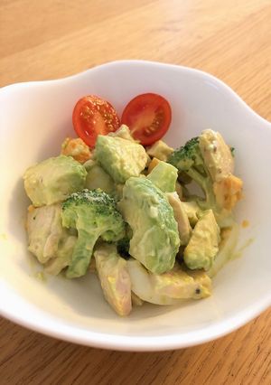 アボカドと鶏ハムのデリ風サラダ-レシピのメイン写真