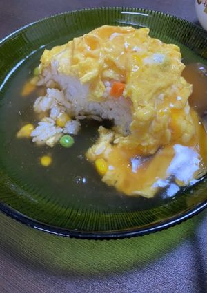 覚書♡天津飯あん♡甘酢と醤油の間位味-レシピのメイン写真