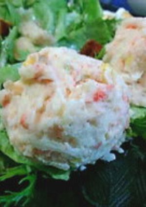 鮭のﾎﾟﾃﾄｻﾗﾀﾞ☆-レシピのメイン写真