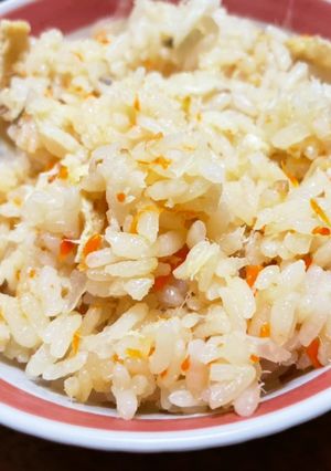 余った鯛☆炊飯器de美味しく鯛めし-レシピのメイン写真