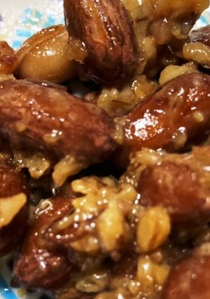 茹でピーナッツの味噌ニンニク炒め-レシピのメイン写真