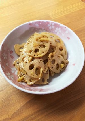 れんこんジンジャーきんぴら-レシピのメイン写真