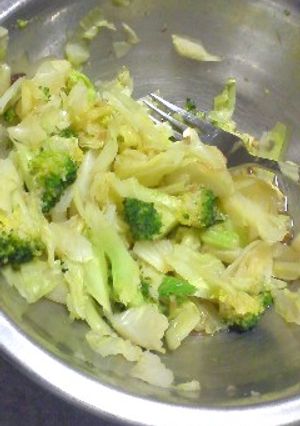 止まらない～給食でよく出たキャベツ！-レシピのメイン写真