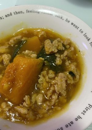 カボチャのそぼろ餡かけ-レシピのメイン写真