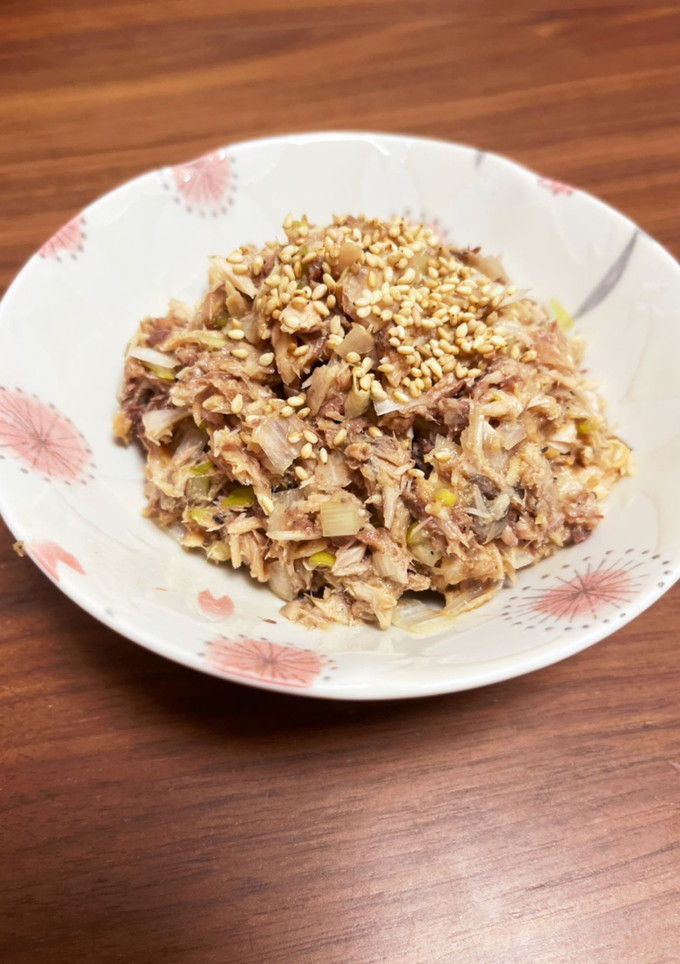 サバ缶でなめろう風-レシピのメイン写真