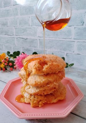 腸活★オートミールパンケーキ-レシピのメイン写真