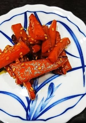 【弁当用】人参の胡麻炒め-レシピのメイン写真