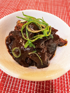 鉄鍋(スキレット)でどて焼き〜八丁味噌〜-レシピのメイン写真
