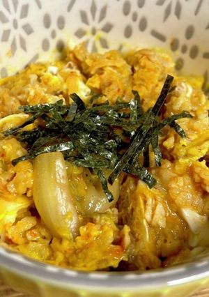 レンジでオートミール甘辛キムチチャーハン-レシピのメイン写真