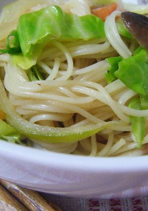 ツルッと♪和風焼きそうめん☆-レシピのメイン写真