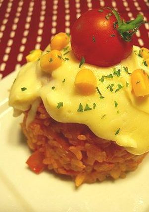 おもてなしに変身！　ケチャップライス♪-レシピのメイン写真
