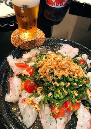薬味たっぷり、鮮魚のカルパッチョ-レシピのメイン写真