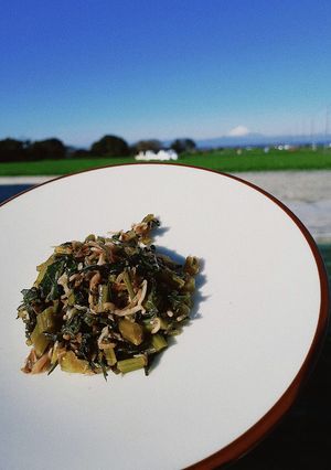 三浦市産大根の葉じゃこ炒め-レシピのメイン写真