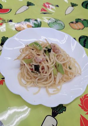 三浦市産サラダセロリパスタ-レシピのメイン写真
